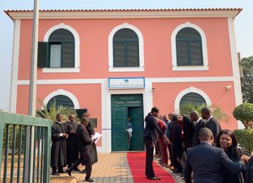 Inauguração do Tribunal da Comarca de Cambambe. 31.07.2019
