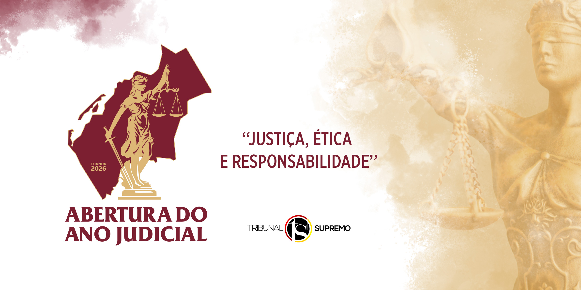 CERIMÓNIA SOLENE DE ABERTURA DO ANO JUDICIAL 2026 ACONTECE NA PRÓXIMA TERÇA-FEIRA