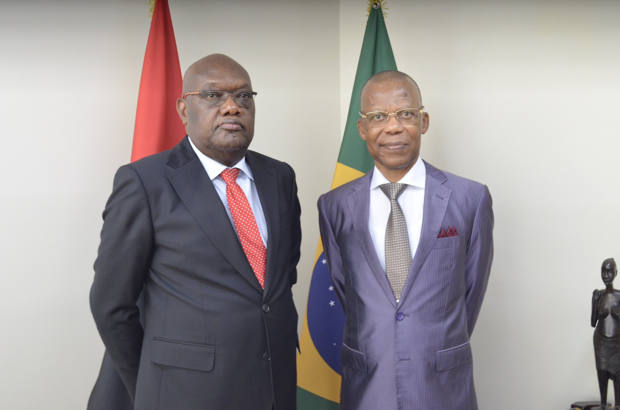 PRESIDENTE DO TRIBUNAL SUPREMO EM VISITA DE TRABALHO AO BRASIL PARA PARTICIPAR NO XII CONGRESSO INTERNACIONAL DE DIREITO NA LUSOFONIA