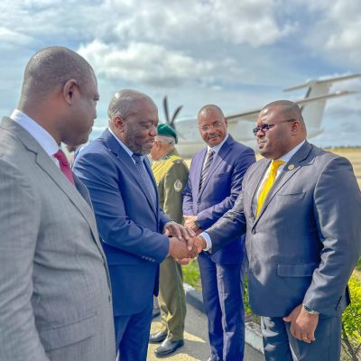 PRESIDENTE DO TRIBUNAL SUPREMO E DO CSMJ EM VISITA DE TRABALHO Á PROVÍNCIA HUAMBO
