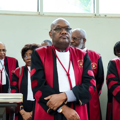 JUIZ CONSELHEIRO NORBERTO SODRÉ JOÃO EMPOSSADO COMO NOVO PRESIDENTE DO TRIBUNAL SUPREMO
